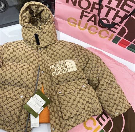 gucci north face clothing.